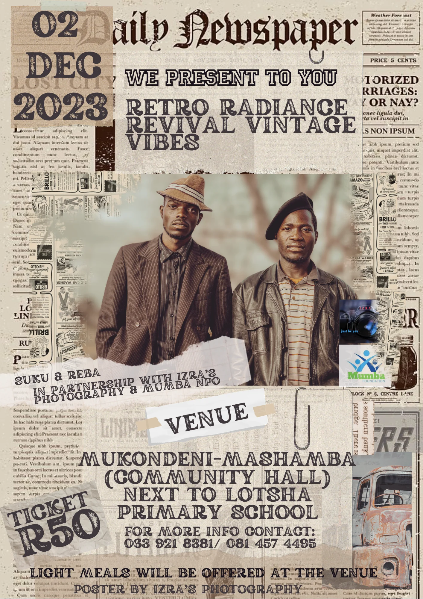 Retro Revival Event Poster